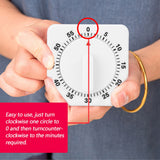 Portable 60 Minutes Count Down Mechanical Timer Baking Kitchen Cooking Tool Food Preparation In Australia - Darrahopens