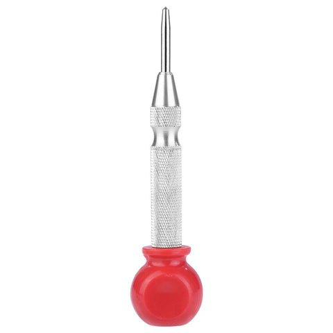 High Speed Steel Automatic Center Punch Spring Loaded Mechanism Marking Punching Tool (#4)