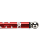 Portable Handheld Wheel Type Glass Cutter with NOn slip Handle for 3~15mm Glass Cutting(Red)