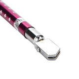 Portable Handheld Wheel Type Glass Cutter with NOn slip Handle for 3~15mm Glass Cutting(Purple)