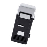 LED Mini USB Refrigerator USB Refrigerator Drinks Beverage Cans Refrigerator and Heater Black