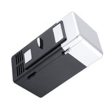 LED Mini USB Refrigerator USB Refrigerator Drinks Beverage Cans Refrigerator and Heater Black