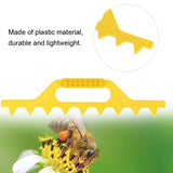 Bee Hive Frame Spcing Tool Spacer Beekeeping Accessories Yellow 8 Frame