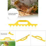 Bee Hive Frame Spcing Tool Spacer Beekeeping Accessories Yellow 8 Frame