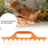 Bee Hive Frame Spcing Tool Spacer Beekeeping Accessories Orange 9 Frame