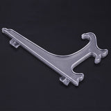 10pcs Folding White Plastic Plate Holders Dish Picture Frame Decorative Display Stand Rack In Australia - Darrahopens