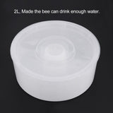 2 L Plastic Bee Water Feeder Beehive Drinking Bowl Bee Keeping Equipment Beekeeping Tool