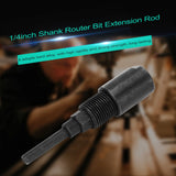 1/4inch Shank Router Bit Collet Chuck Engraving Machine Extension Rod for Milling Cutter In Australia - Darrahopens