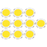 10pcs Round COB 3W High Power LED Chip Bulb Lamp Light Warm White