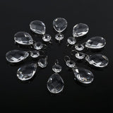 10Pcs Clear Glass Crystal Prisms Chandelier Pendant Light Lamp Part Drops DIY Accessories In Australia - Darrahopens