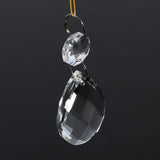10Pcs Clear Glass Crystal Prisms Chandelier Pendant Light Lamp Part Drops DIY Accessories