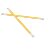 2pcs 10W COB LED Strip Lights Bulb Lamp 12-14V 1000LM for DIY 200x10MM Warm White