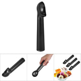Portable Metal NOn stick Anti feeze Ice Cream Scoop Spoon Kitchen Tool (Matte Black) In Australia - Darrahopens