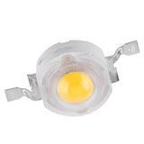 50pcs SMD 1W LED Lamp Beads Bulb Chip For Floodlight Spotlight Energy saving Warm White