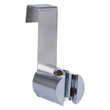 Stainless Steel ABS Holder Hook Hanger For Toilet Bidet Sprayer Brushed Nickel One Position