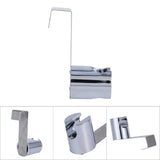 Stainless Steel ABS Holder Hook Hanger For Toilet Bidet Sprayer Brushed Nickel One Position