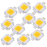 10Pcs 10W LED SMD Chip COB DC 9‑10V For Lamp Flood Light Bulb Replacement Warm White In Australia - Darrahopens