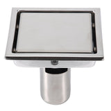 304 Stainless Steel 110 X 110mm Bathroom Shower Tile Insert Square Shower Floor Drain Strainer In Australia - Darrahopens
