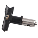Reversible Tungsten Steel Airless Paint Spray Gun Tip Nozzle Accessoies Home Tool Black 313#