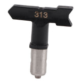Reversible Tungsten Steel Airless Paint Spray Gun Tip Nozzle Accessoies Home Tool Black 313#