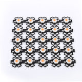 25Pcs/Pack 3W Full Spectrum 380nm-840nm Wavelength Led Plant Grow Light Chips (With 20mm PCB) In Australia - Darrahopens