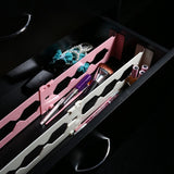 Adjustable Clapboard Home Kitchen Drawer Divider Partition Storage Organizer (Pink) In Australia - Darrahopens