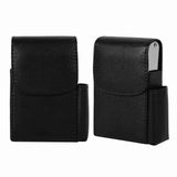 Cigarette Case PU Leather Smoke Tobacco Pouch Lighter Holder Storage Box Container Black In Australia - Darrahopens