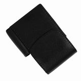 Cigarette Case PU Leather Smoke Tobacco Pouch Lighter Holder Storage Box Container Black
