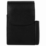 Cigarette Case PU Leather Smoke Tobacco Pouch Lighter Holder Storage Box Container Black In Australia - Darrahopens