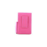 Portable Cigarette Case PU Leather Tobacco Pouch Lighter Holder Storage Box Container Rose Red