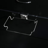 Creative Back Door Stainless Steel Trash Bag Hanging Rack Shelf Storage Hook Kitchen Cabinet