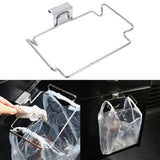 Creative Back Door Stainless Steel Trash Bag Hanging Rack Shelf Storage Hook Kitchen Cabinet In Australia - Darrahopens