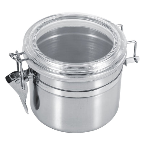 Stainless Steel Kitchen Food Storage Container Bottle Sugar Tea Coffee Beans Canister (S) In Australia - Darrahopens