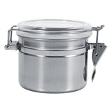 Stainless Steel Kitchen Food Storage Container Bottle Sugar Tea Coffee Beans Canister (S)