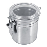 Stainless Steel Kitchen Food Storage Container Bottle Sugar Tea Coffee Beans Canister (M) In Australia - Darrahopens