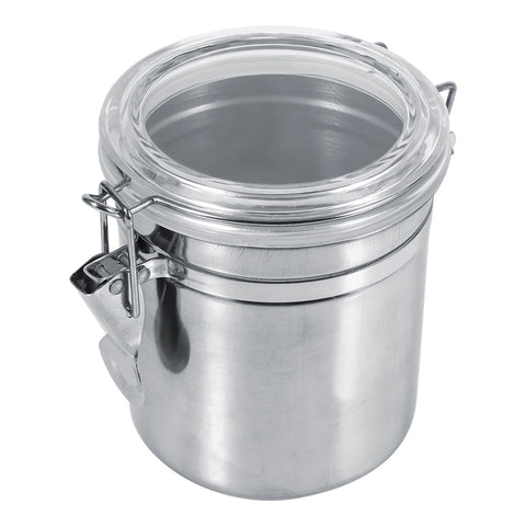 Stainless Steel Kitchen Food Storage Container Bottle Sugar Tea Coffee Beans Canister (M) In Australia - Darrahopens