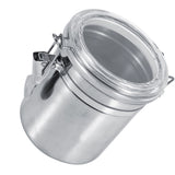 Stainless Steel Kitchen Food Storage Container Bottle Sugar Tea Coffee Beans Canister (M)