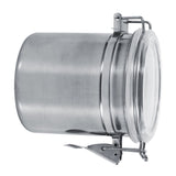 Stainless Steel Kitchen Food Storage Container Bottle Sugar Tea Coffee Beans Canister (M) In Australia - Darrahopens