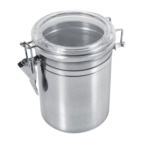 Stainless Steel Kitchen Food Storage Container Bottle Sugar Tea Coffee Beans Canister (L) In Australia - Darrahopens