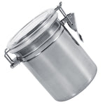 Stainless Steel Kitchen Food Storage Container Bottle Sugar Tea Coffee Beans Canister (L) In Australia - Darrahopens