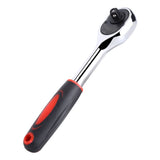 1PC Heavy Duty 1/4" Drive Quick Release Ratchet Socket Wrench Hand Bike Car Repairing Tool Hot