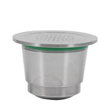 Stainless steel Refillable Reusable Coffee Capsule With Spoon Compatible For Nespresso Machine In Australia - Darrahopens