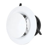 Ceiling Diffuser Exhaust Supply Valve Air Vent Anemostat Ventilation Ducting Hose Cover (100mm)