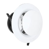 Ceiling Diffuser Exhaust Supply Valve Air Vent Anemostat Ventilation Ducting Hose Cover (100mm)