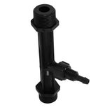 Irrigation Tube Fertilizer Mixer Injector Garden Water Device Plastic Black G3/4 Inch