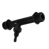 Irrigation Tube Fertilizer Mixer Injector Garden Water Device Plastic Black G3/4 Inch
