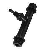 Irrigation Tube Fertilizer Mixer Injector Garden Water Device Plastic Black G3/4 Inch