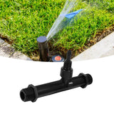 Irrigation Tube Fertilizer Mixer Injector Garden Water Device Plastic Black G3/4 Inch