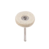 10PCS 25MM Wool Felt Polishing Buffing Drill Grinder Wheel Brushes With Handle For Rotary Tool In Australia - Darrahopens