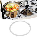 Replacement Clear Silicone Gasket Sealing Ring for Home Pressure Cooker Kitchen Tool (Inner Diameter 24cm)